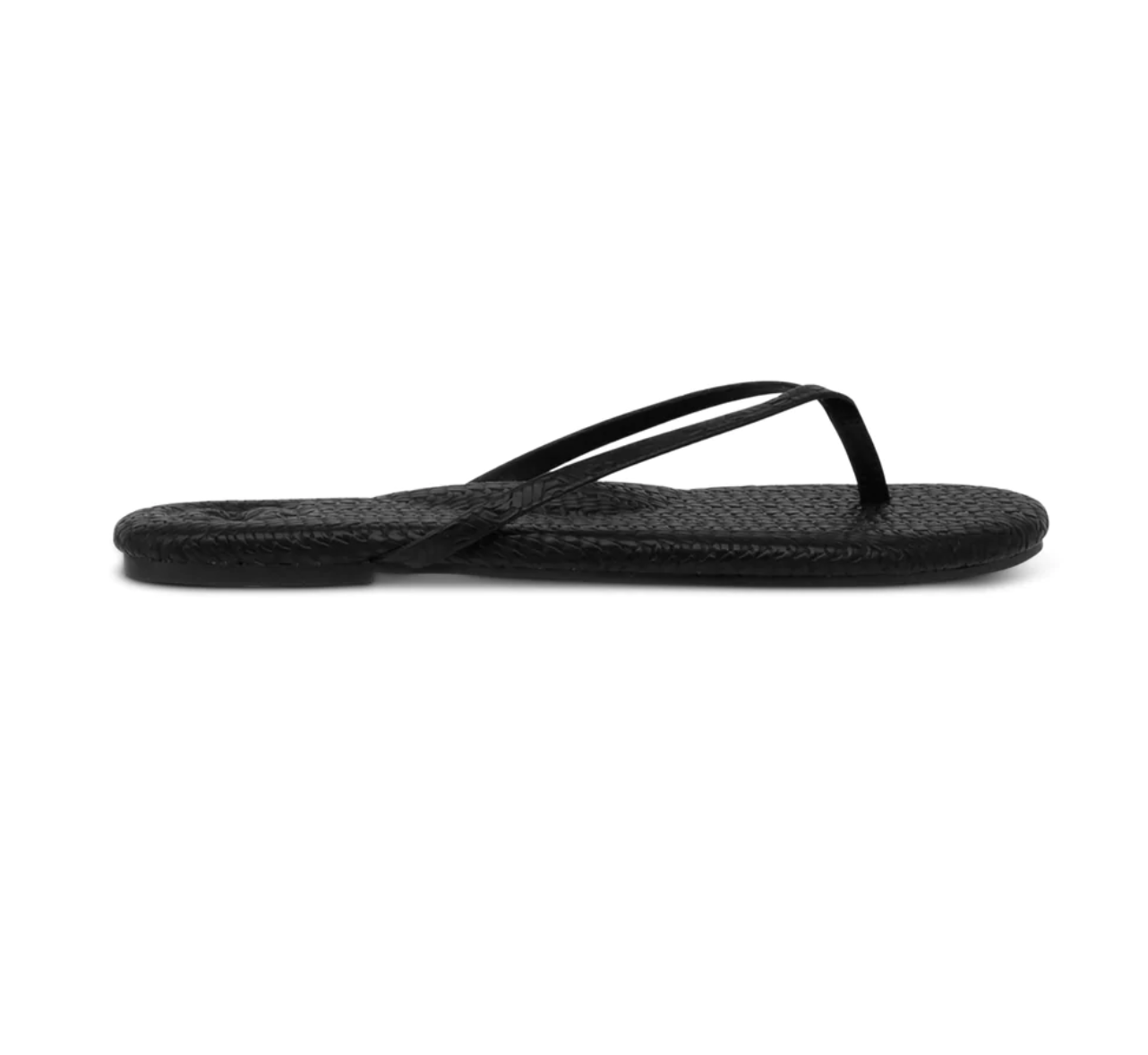 Indie Black Weave Sandal-Final Sale