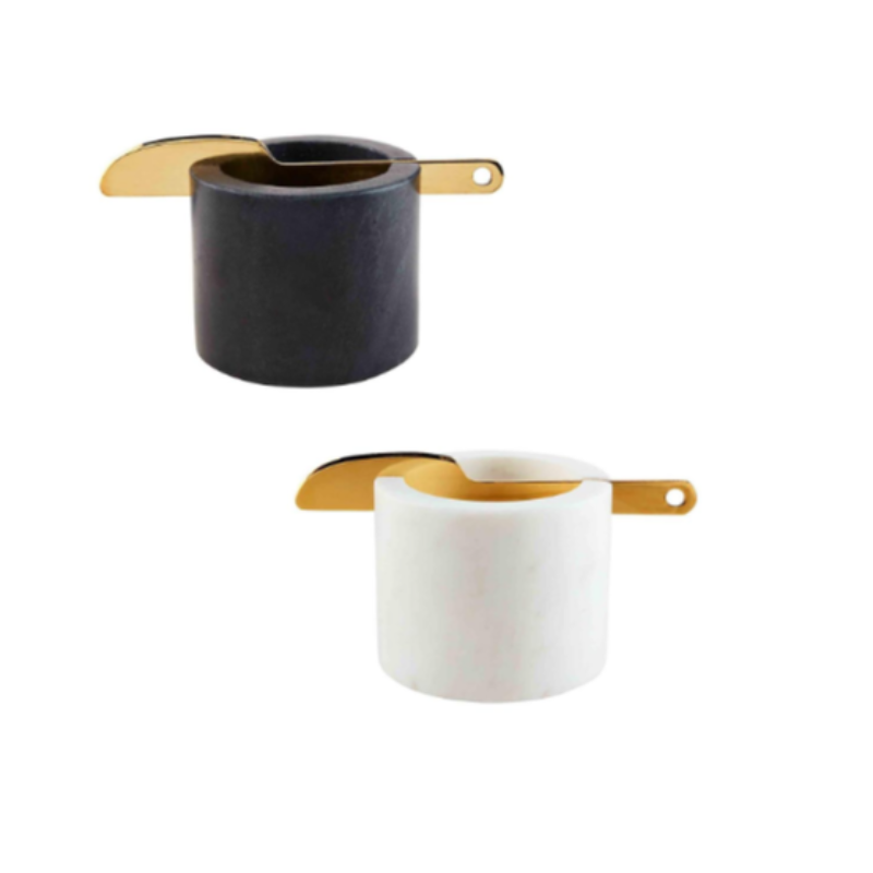 Marble Cup with Spreader (2 Colors)