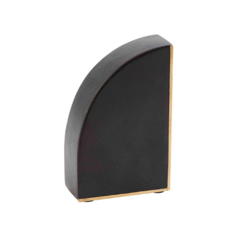Black & White Marble Bookends (Set of 2)