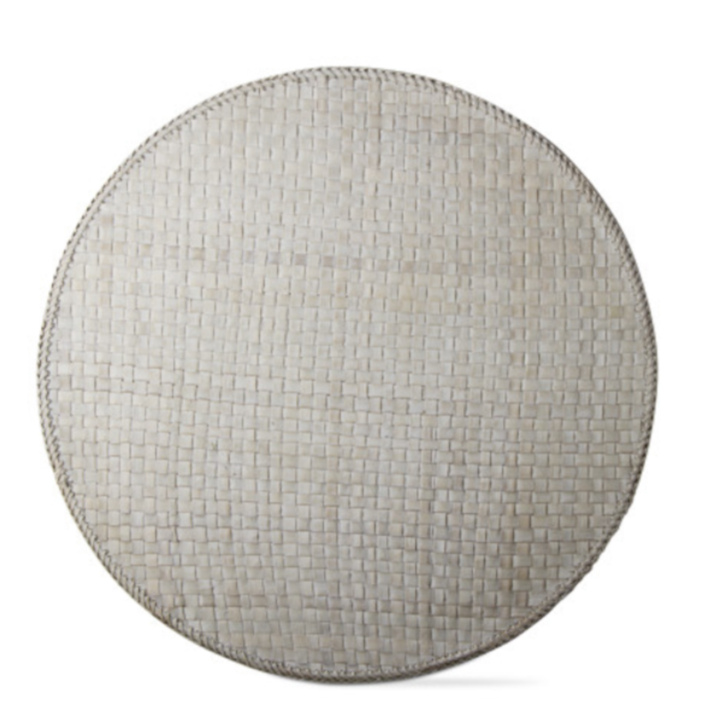 Whitewashed Hyacinth Placemat