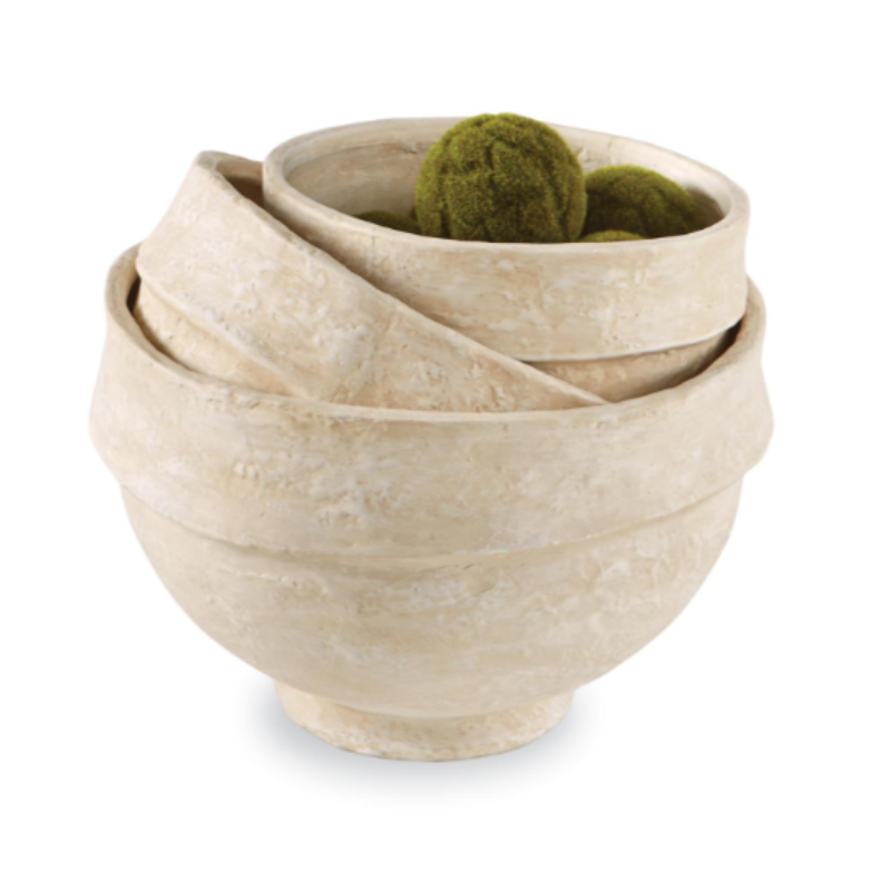 Handmade Paper Mache Bowl (2 Sizes)