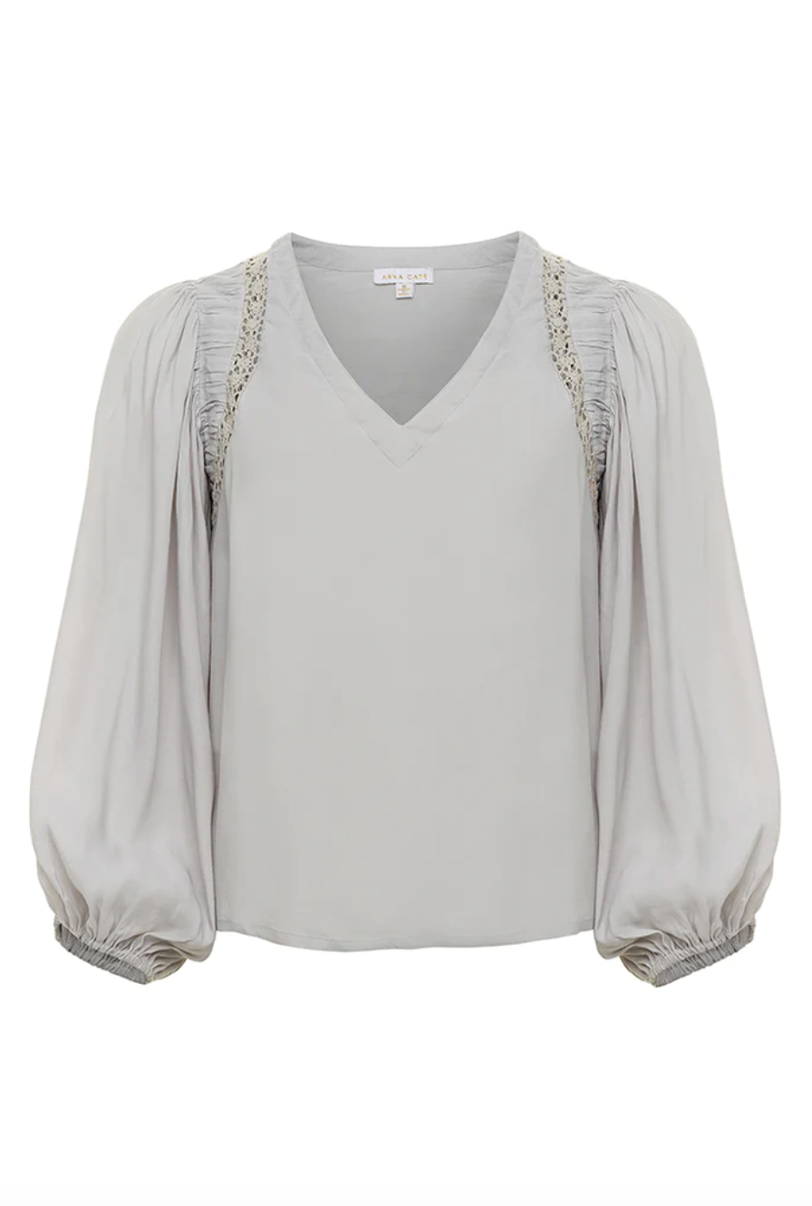 Camilla Blouse-Lilac Ash