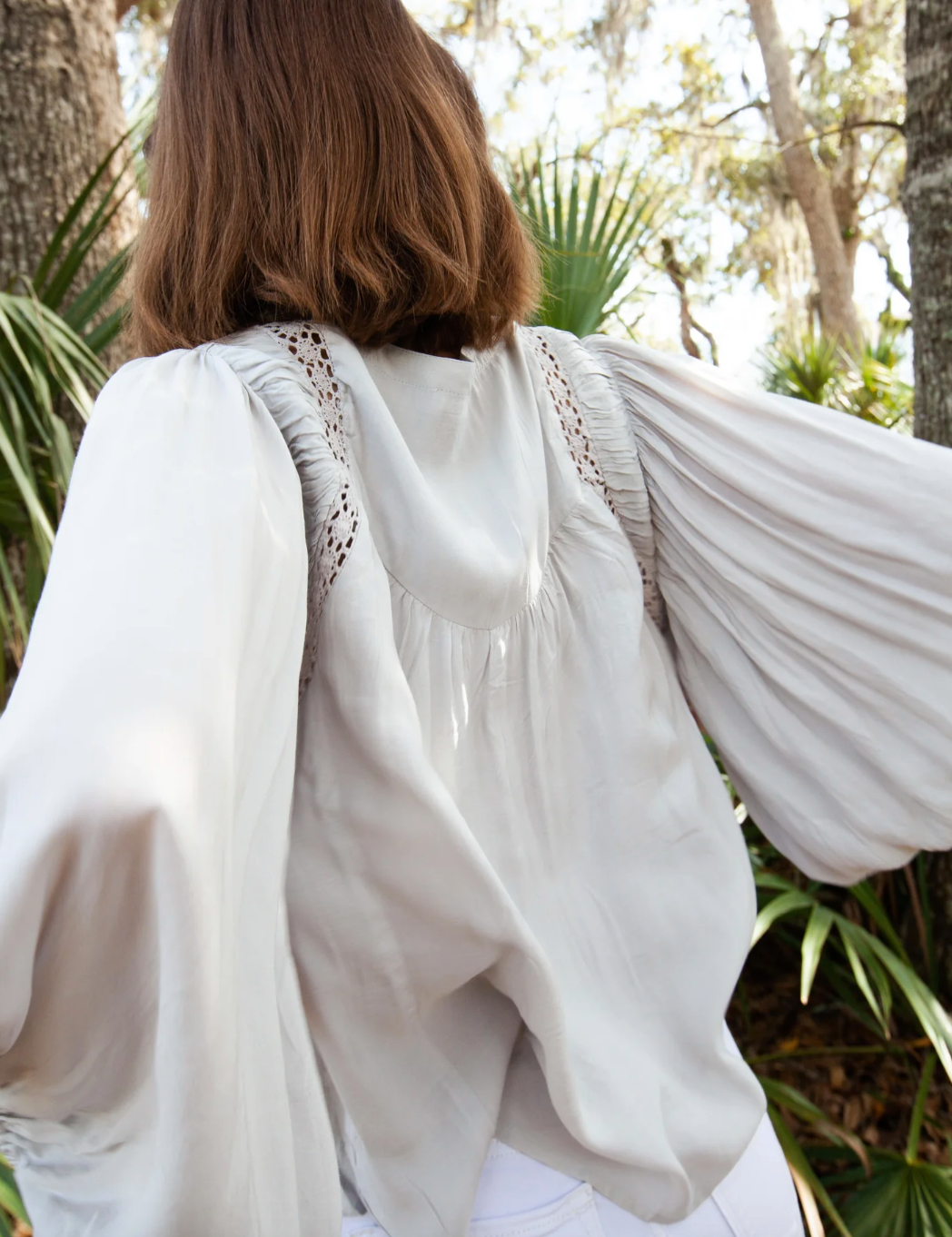 Camilla Blouse-Lilac Ash