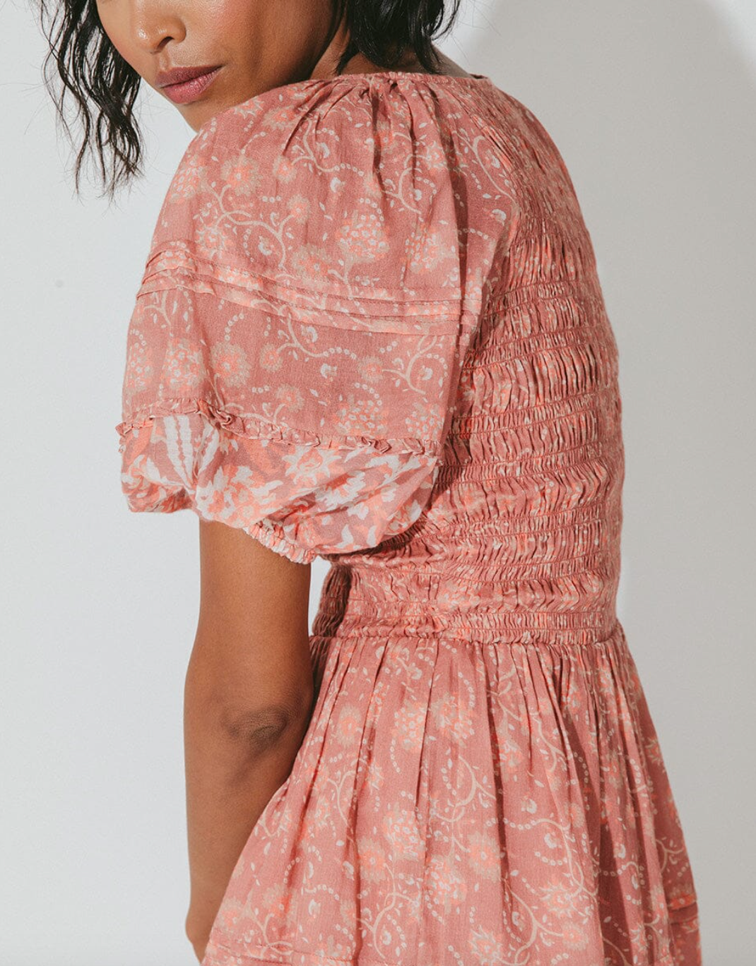 Mina Mini Dress-Floral- Final Sale