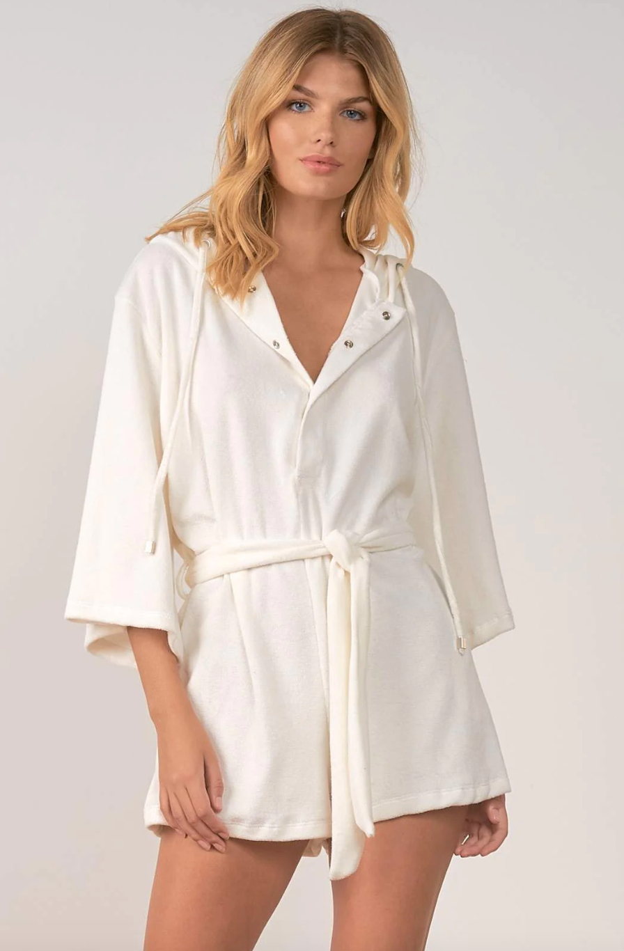 Lani Romper-Ivory-Final Sale