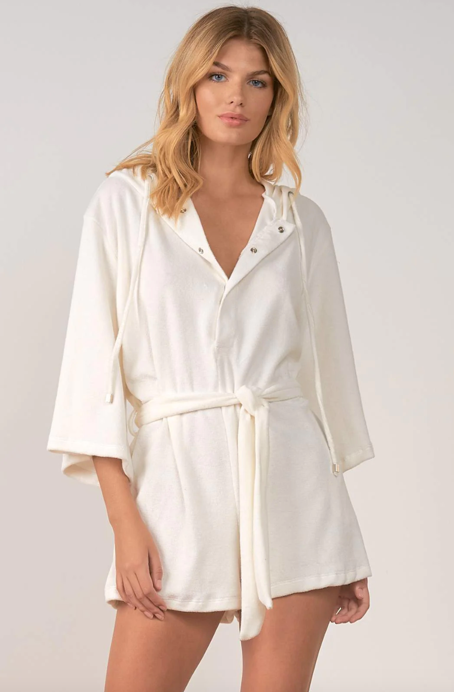 Lani Romper-Ivory