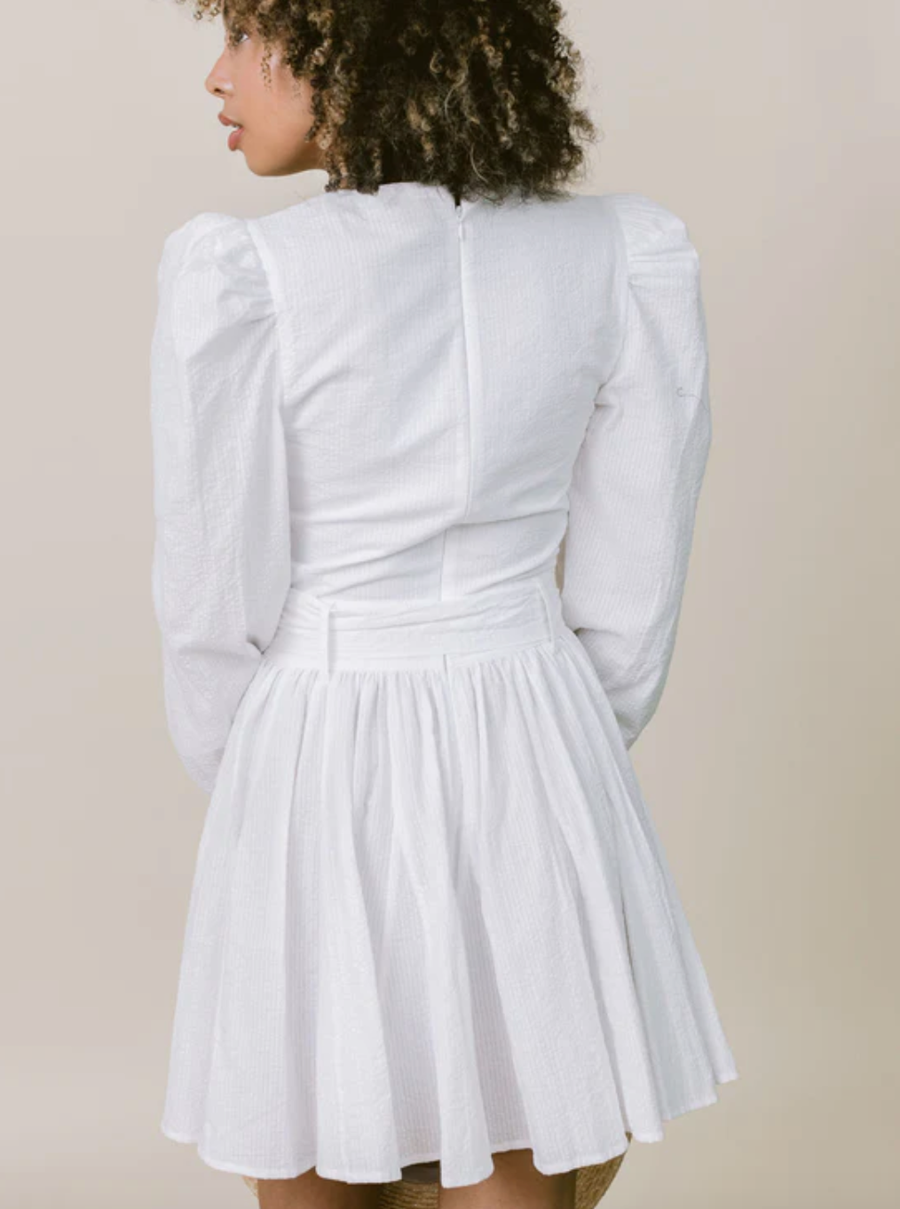 Emma Dress-White-Final Sale