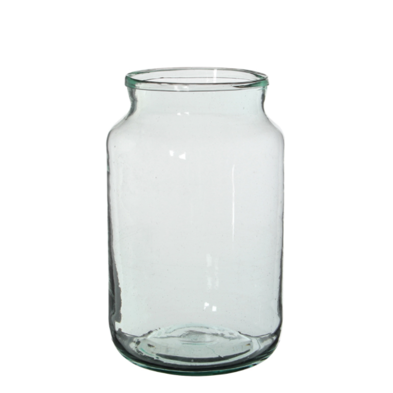 Clear Glass Cylindrical Vase (3 Sizes)