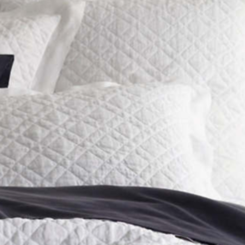 Washed Linen White Bedding
