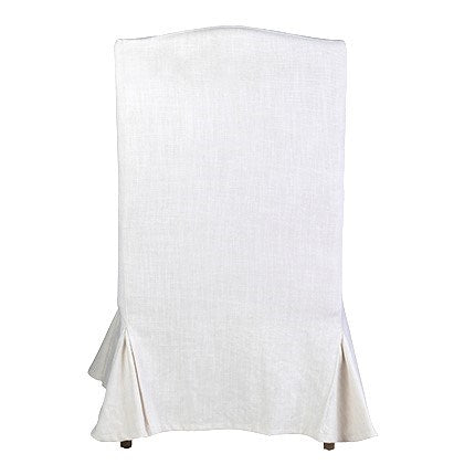 Dining Chair with Lumbar- Cream Linen 24x29.5x43"