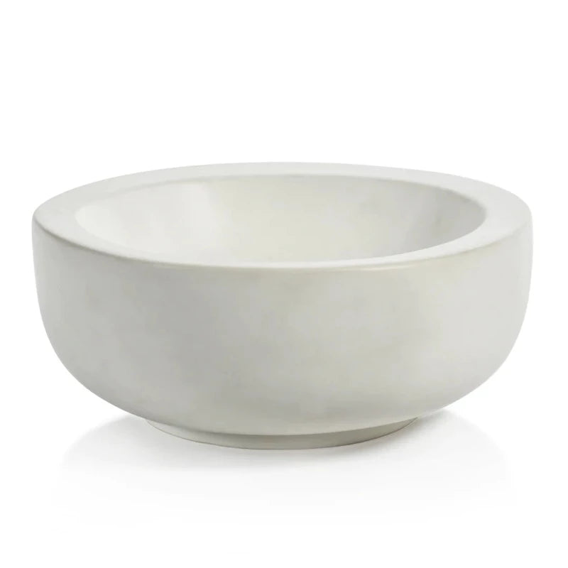 Soft White Ceramic Bowl (2 Sizes)