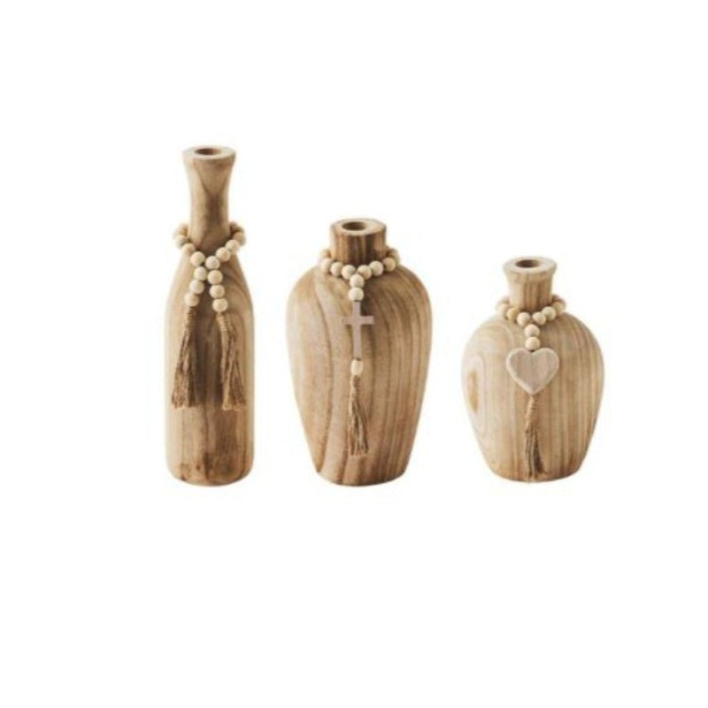 Paulownia Beaded Vase (3 Styles)
