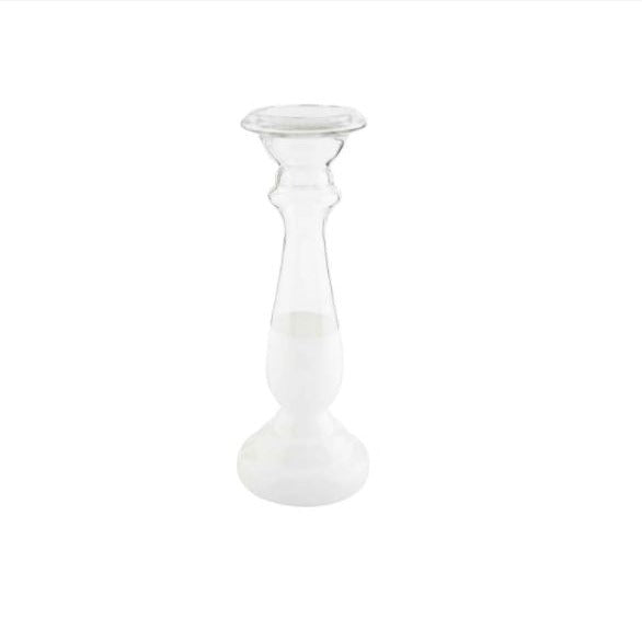 Color Block Glass Candle Holder (3 Sizes)