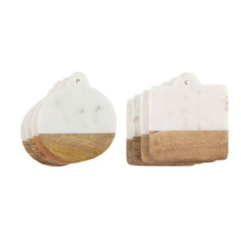 Marble & Wood Coasters (2 Styles)