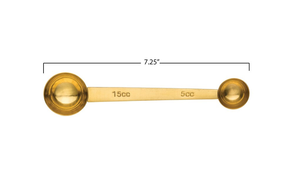 Gold Dual End Scoop