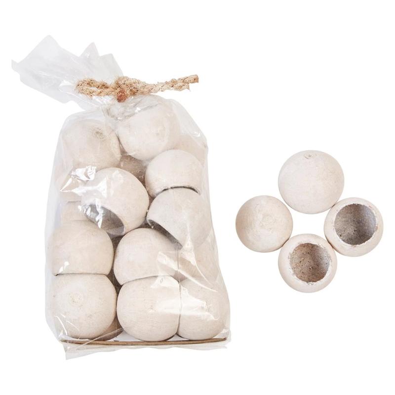 Dried Natural Bell Cups - 20 pieces