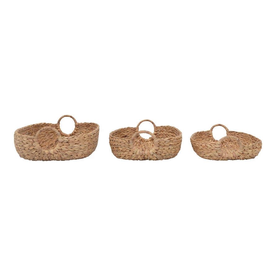 Water Hyacinth Basket Tray (3 Sizes)