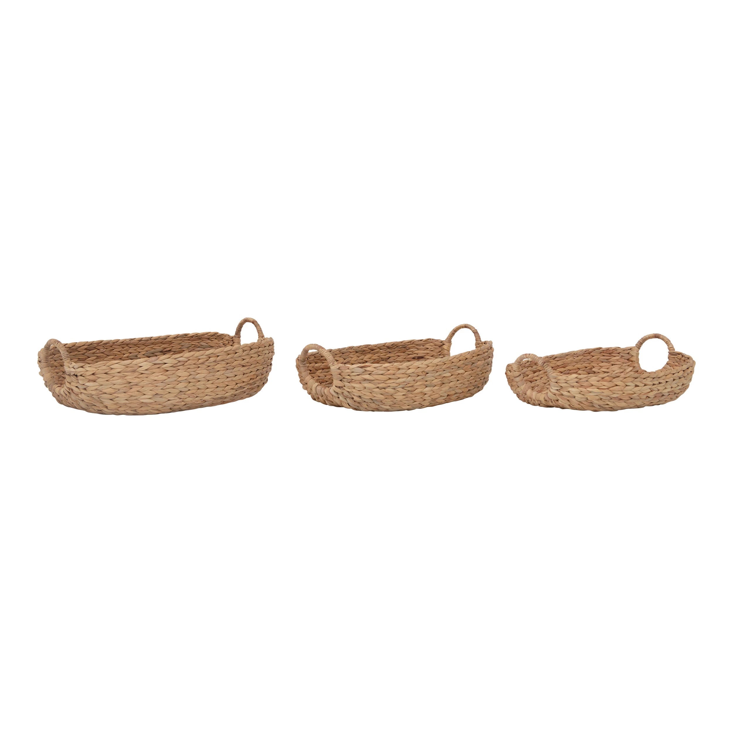 Water Hyacinth Basket Tray (3 Sizes)