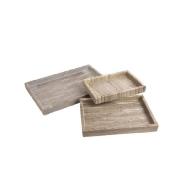 Taupe Marble Tray (3 Sizes)