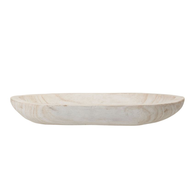 Paulownia Wood Dough Bowl- 14.5"