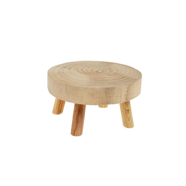 Natural Round Pedestal (2 Sizes)