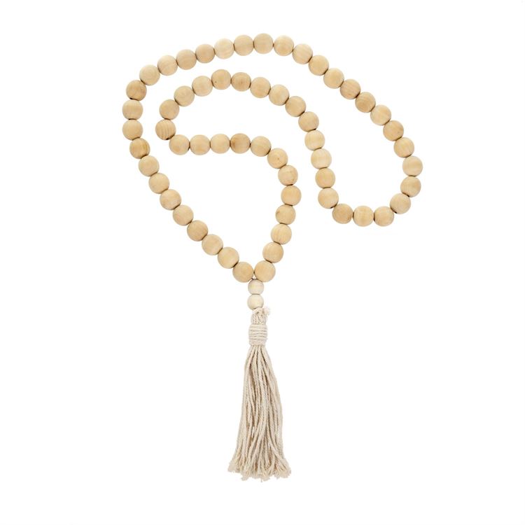 Tassel Blessing Beads- Natural