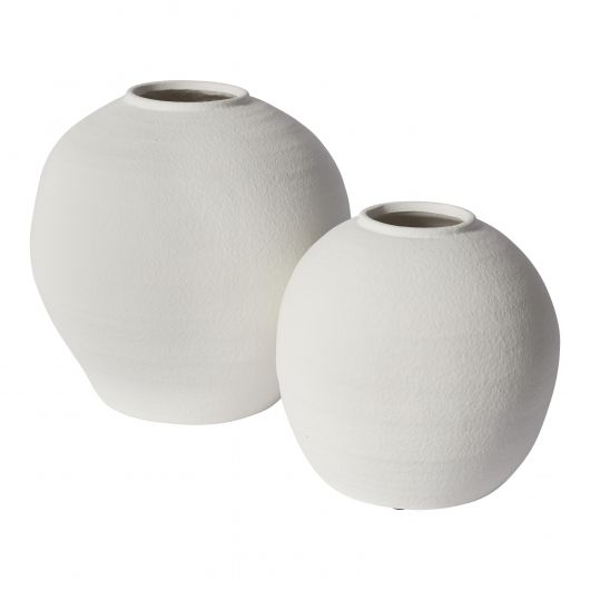 White Concrete Konos Vase (2 Sizes) - DS Only