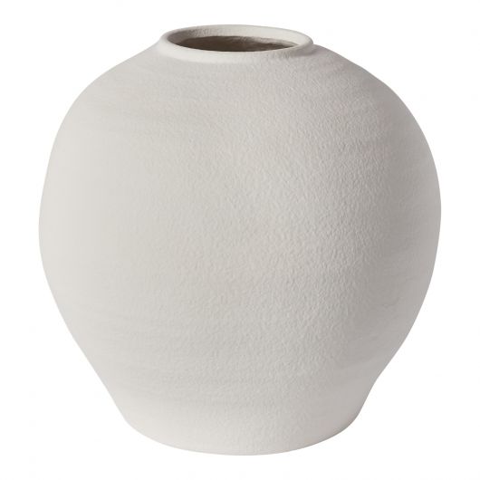 White Concrete Konos Vase (2 Sizes) - DS Only