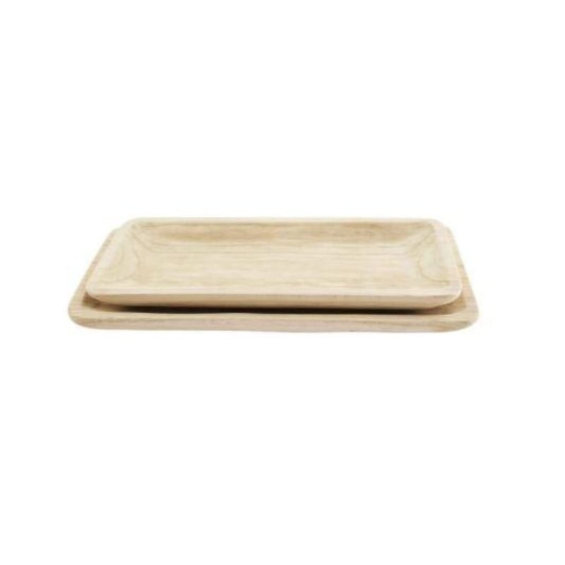 Natural Paulownia Tray (2 Sizes)