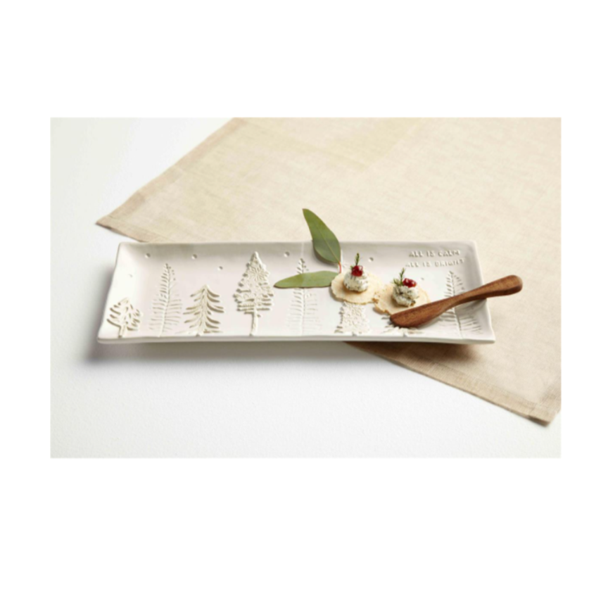 White Christmas Serving Set (Set of 2)
