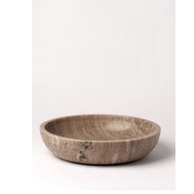 Taupe Marble Bowl (3 Sizes)