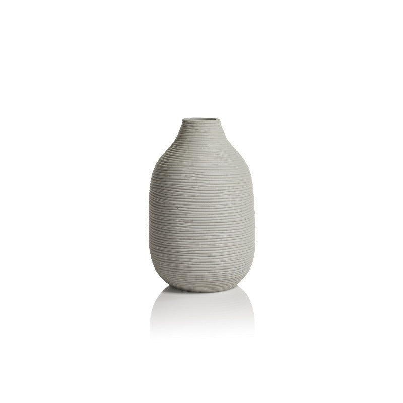 Textured White Porcelain Vase (3 Sizes)