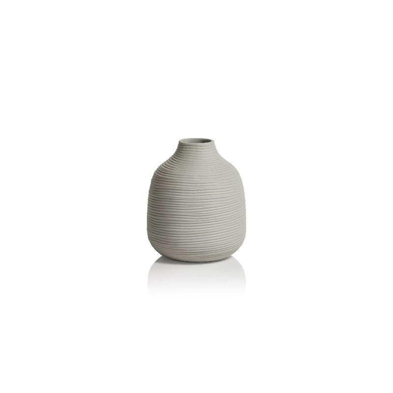 Textured White Porcelain Vase (3 Sizes)