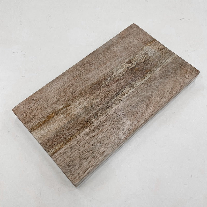 Reversible Marble & Wood Rectangular Board
