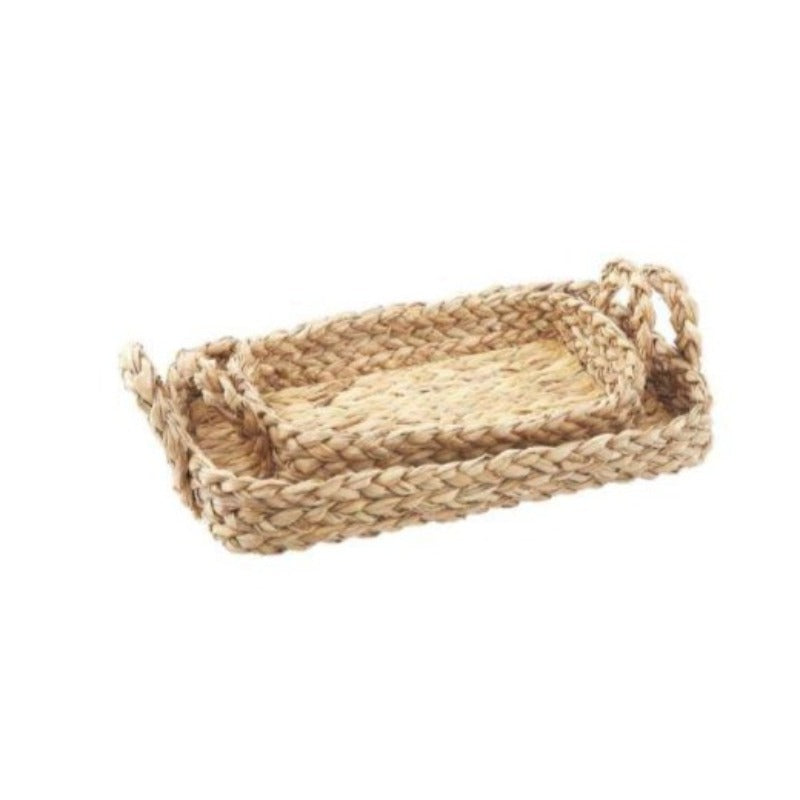 Natural Woven Tray (2 Sizes)